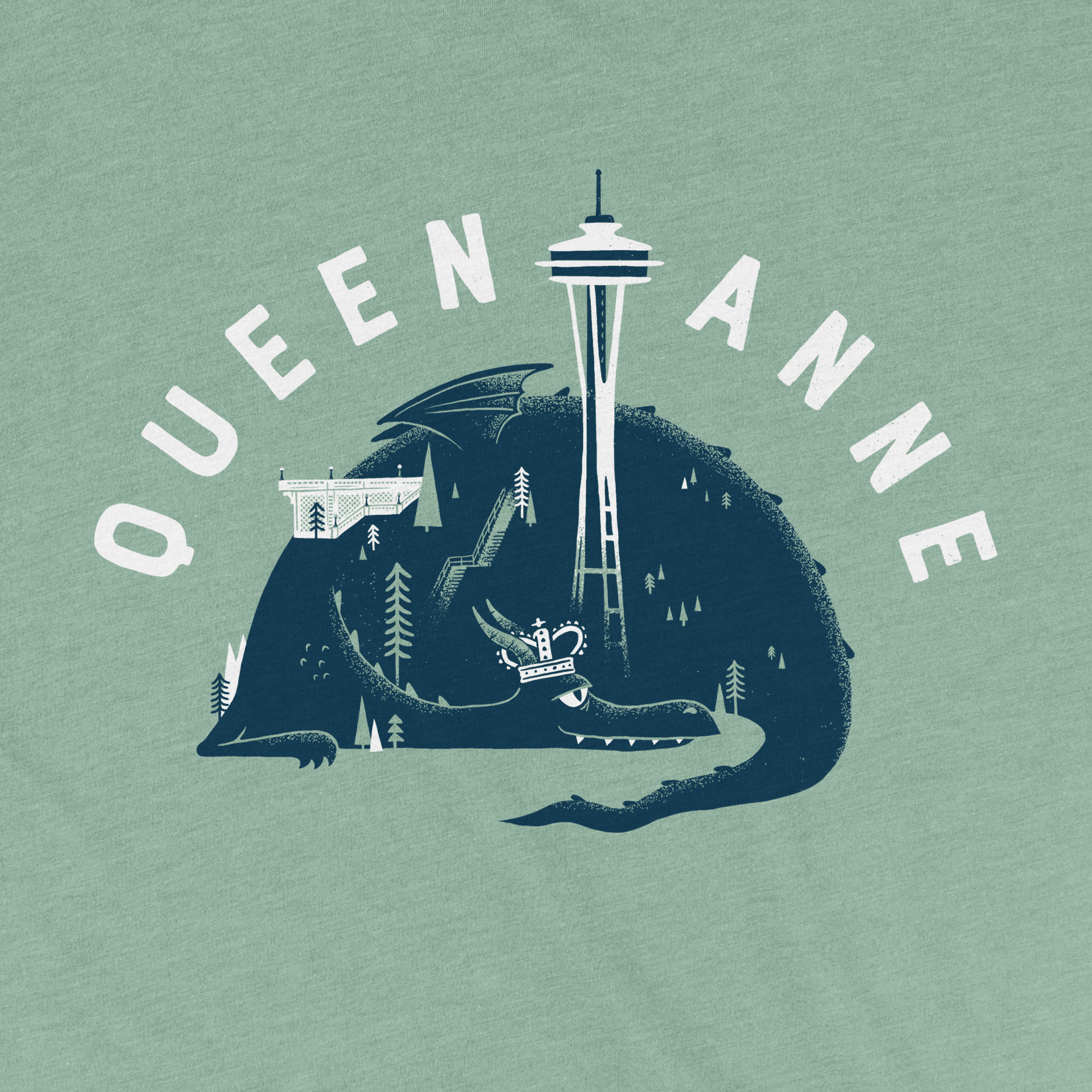 Queen Anne tee