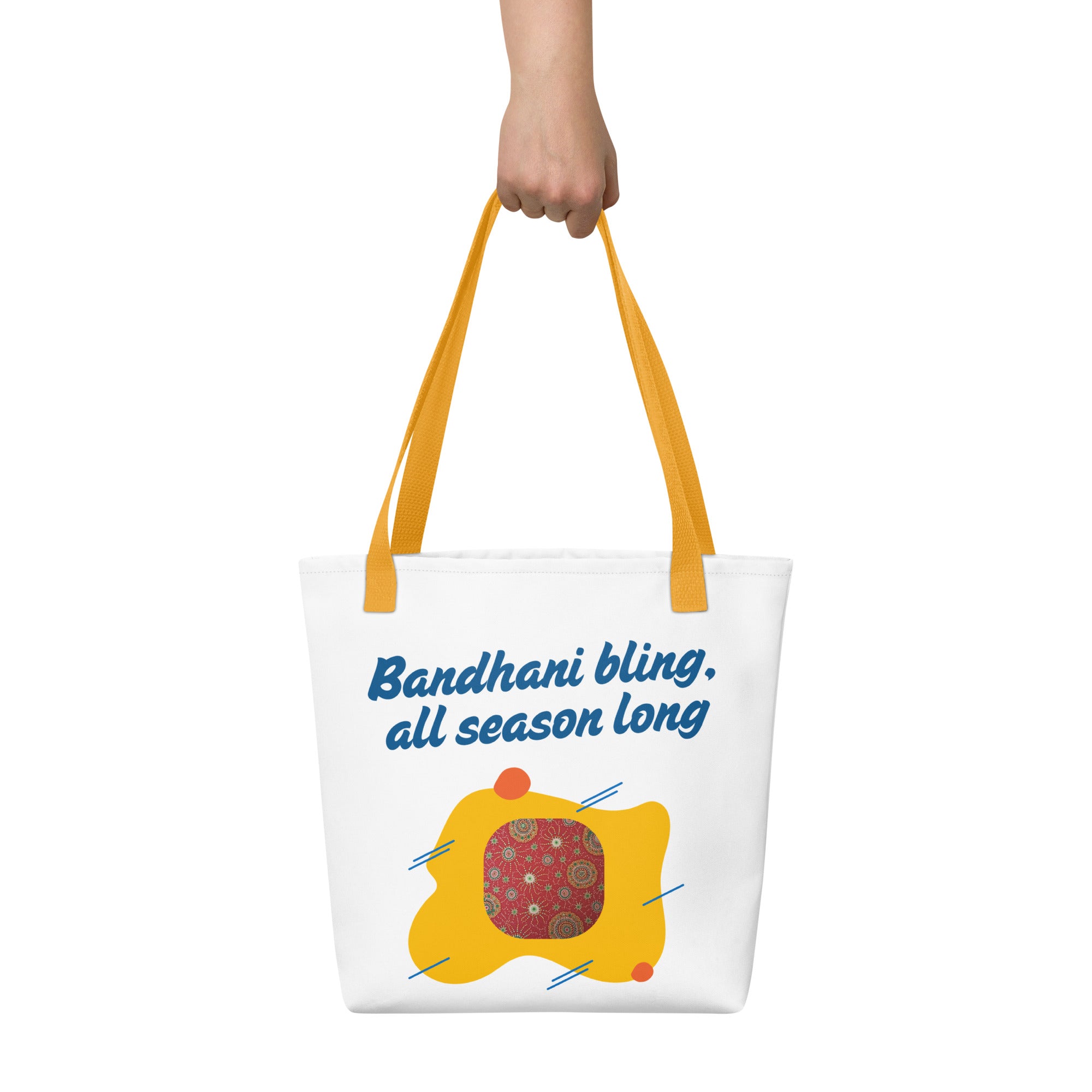 Tote Bag Bandhani inspired tote bag6