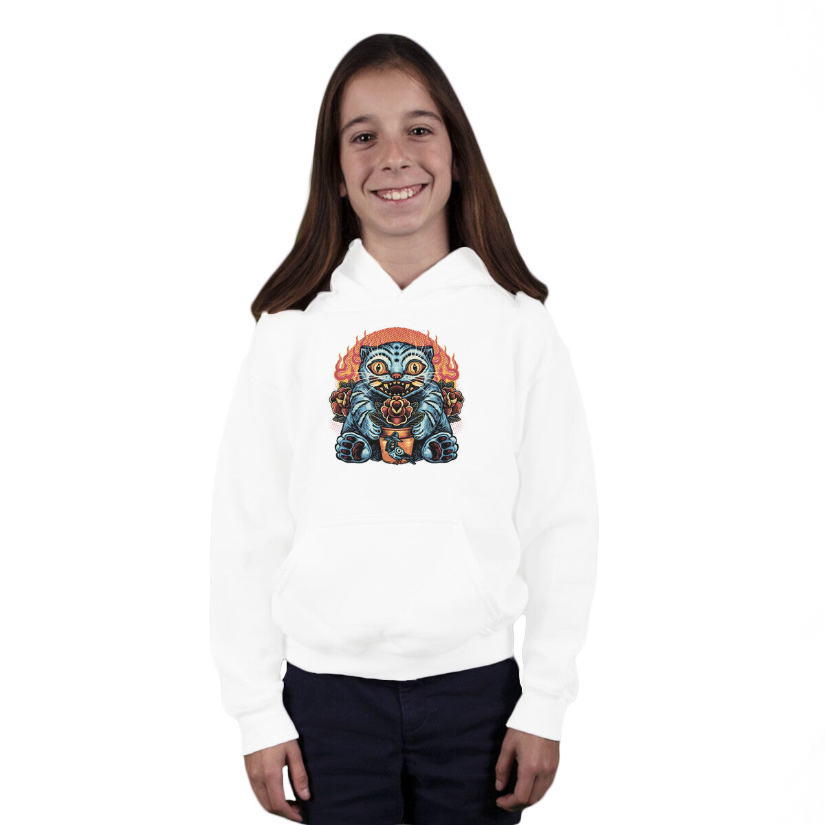 Blue Tiger Red Flame