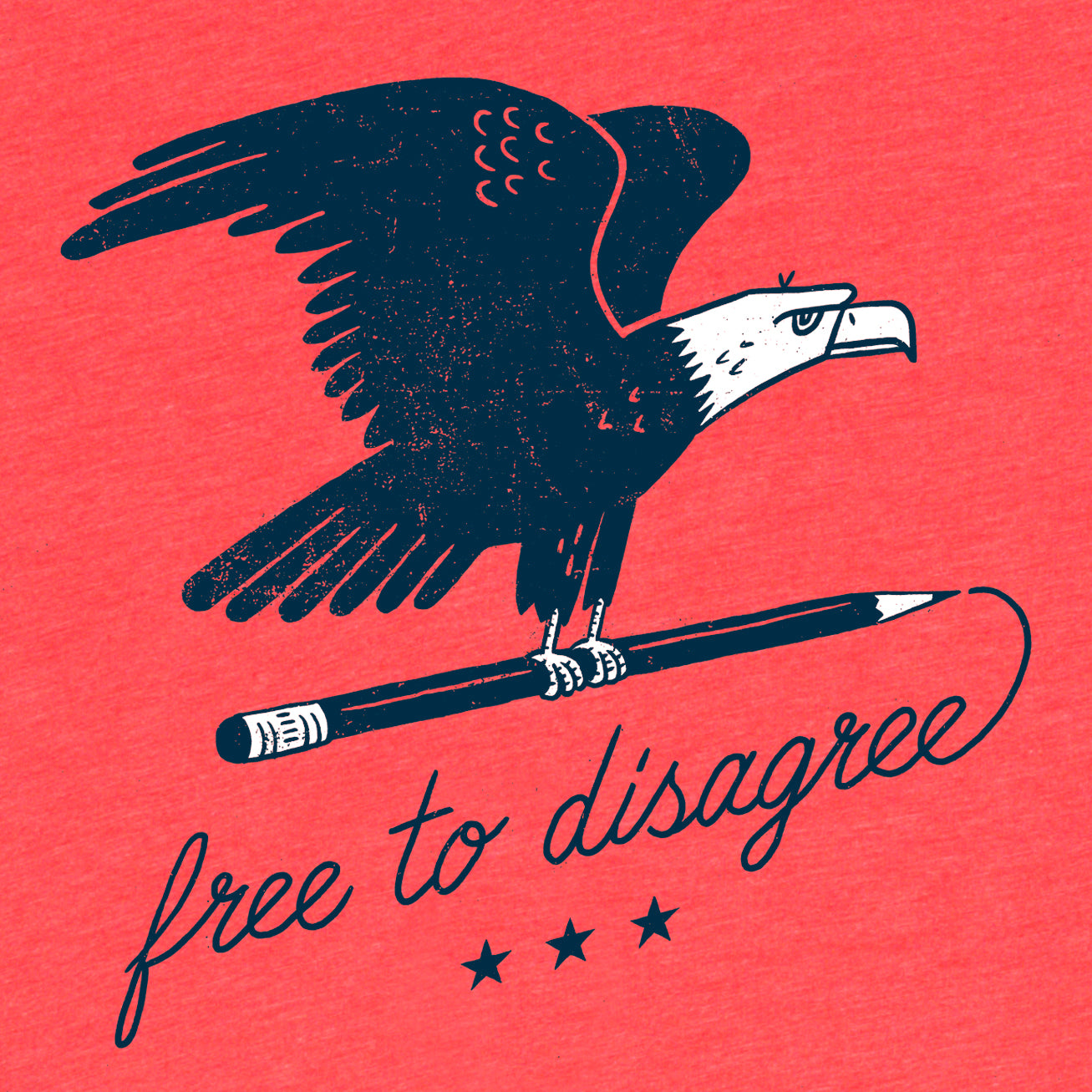 Free to disagree tee