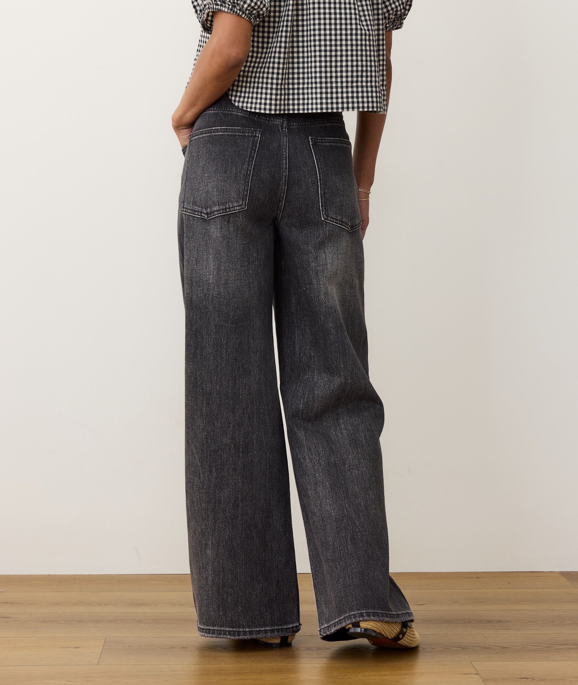Charlie Denim Wide Leg Pant