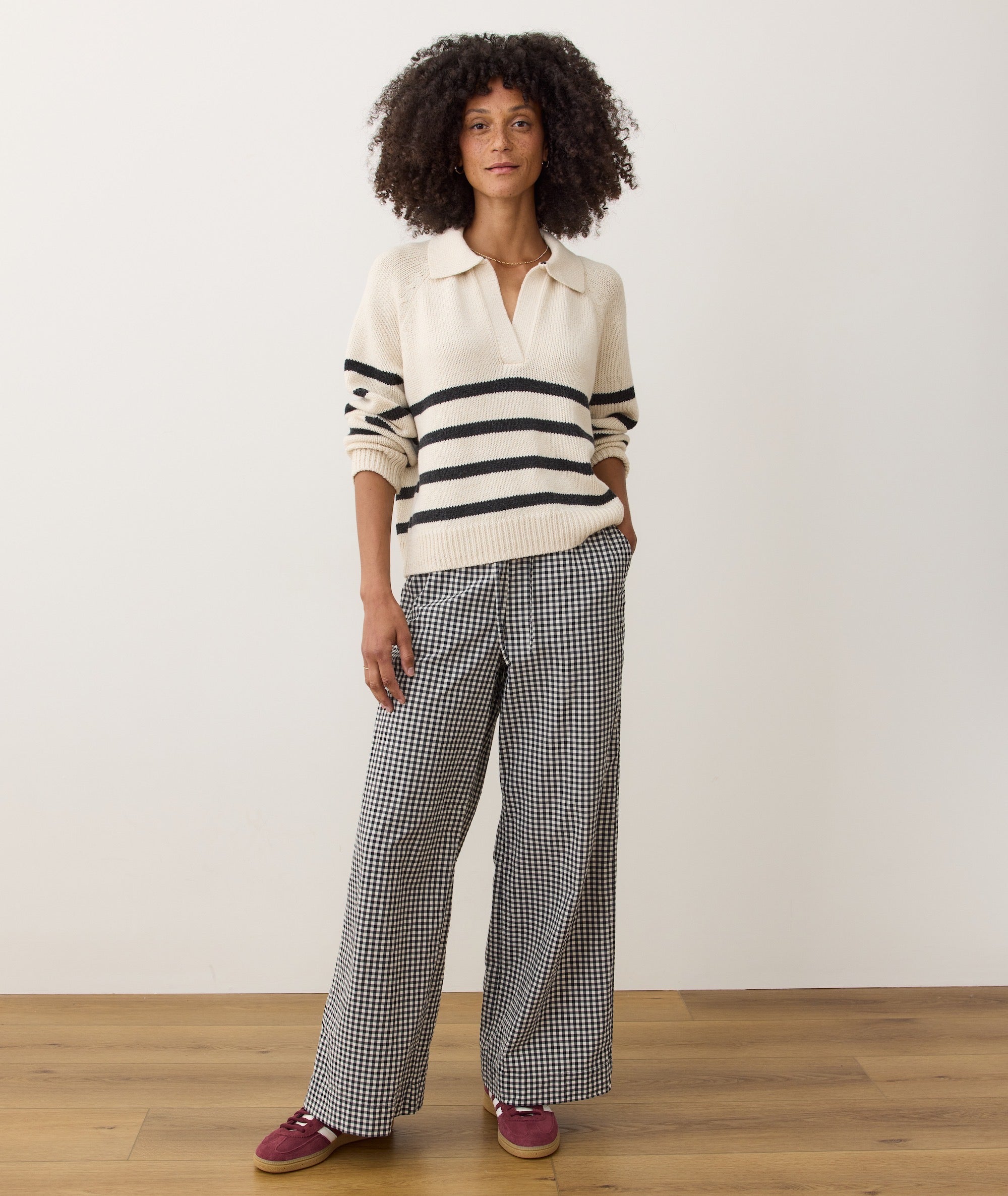 Cali Poplin Drawstring Pant