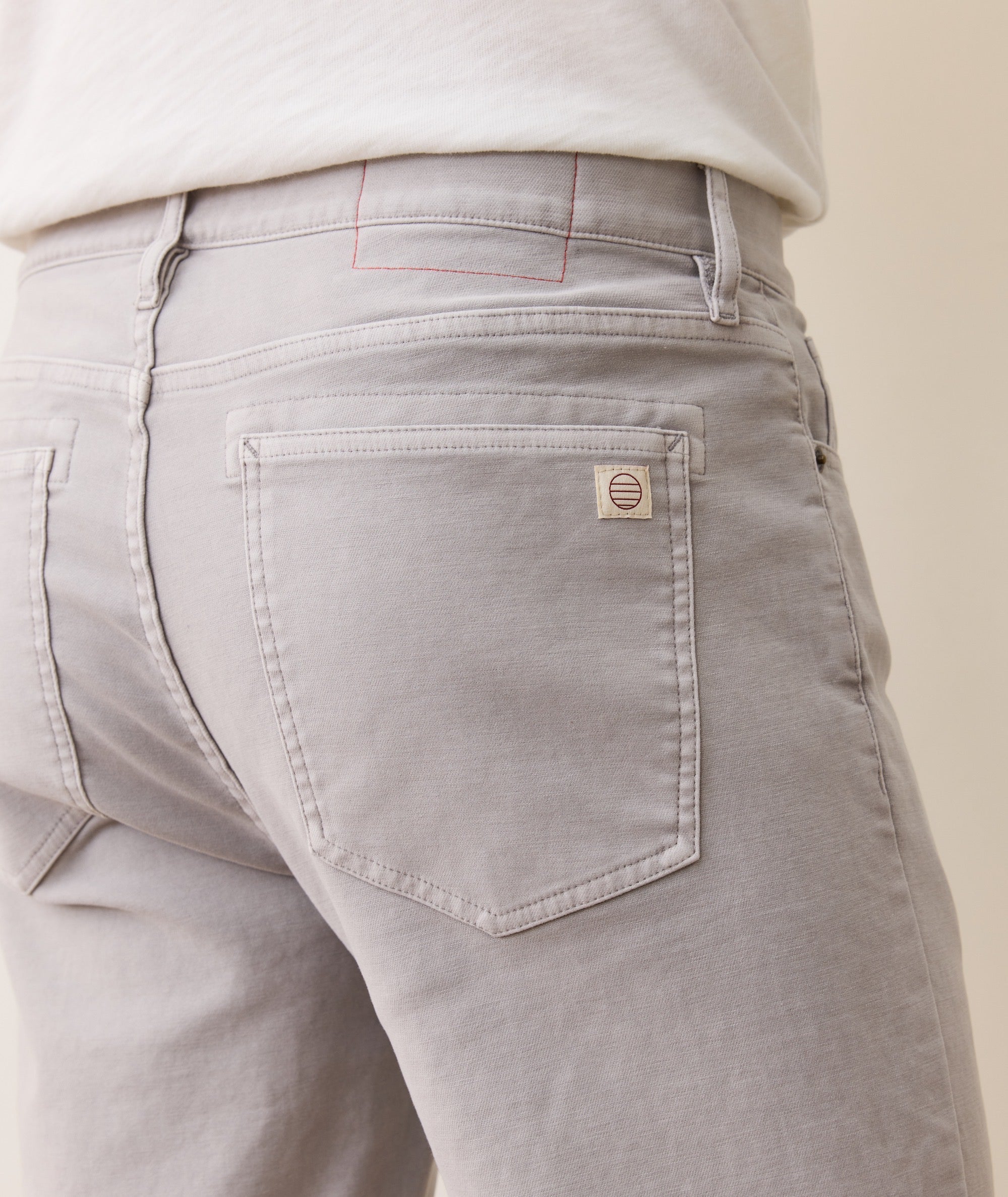 Flex Terry Slim Straight Pant