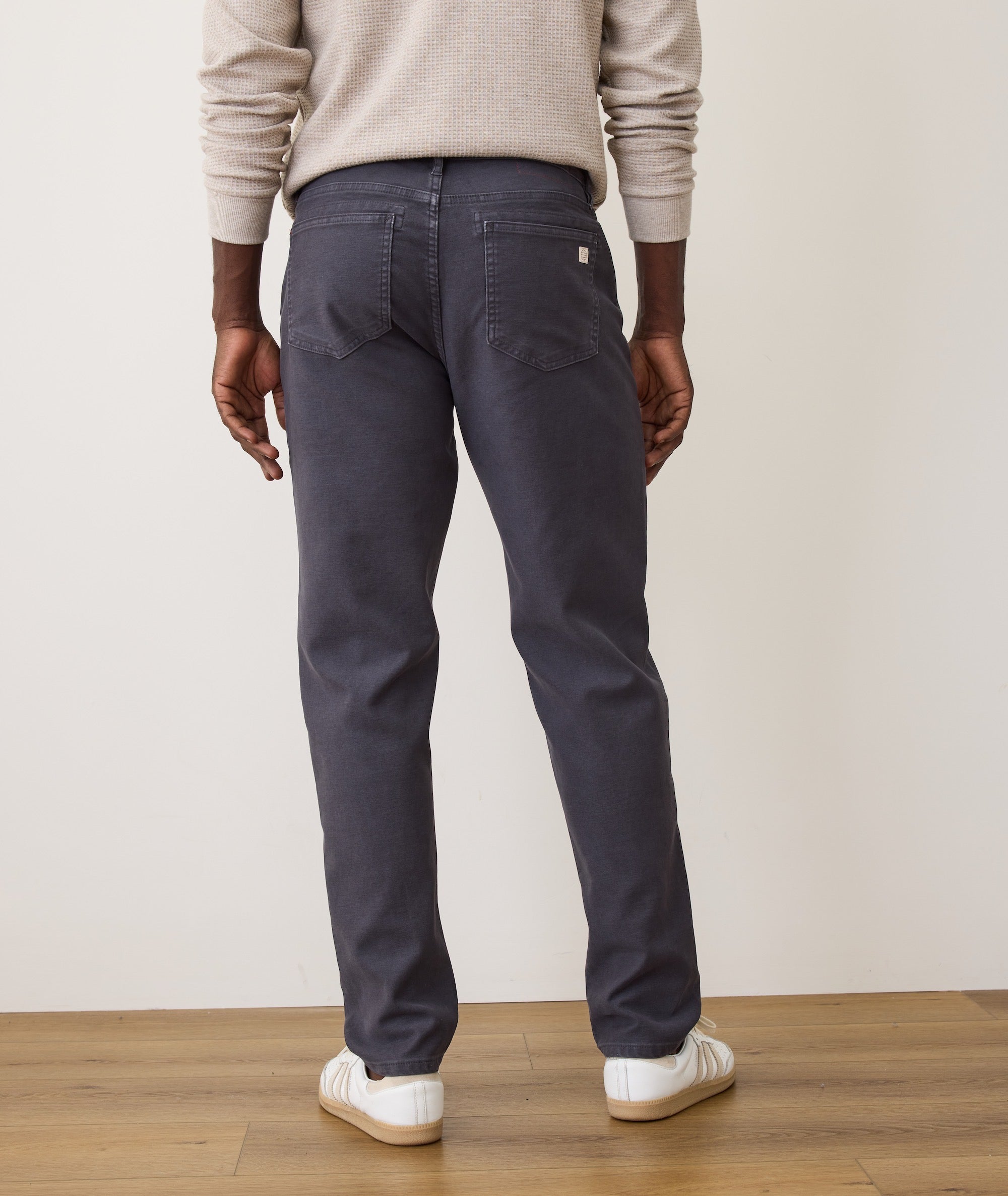 Flex Terry Slim Straight Pant