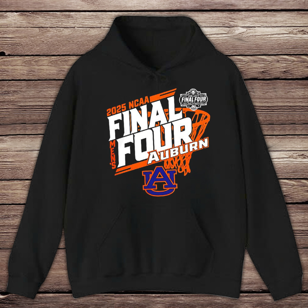 Auburn Tigers 2025 NCAA Mens Basketball Tournament March Madness Final Four Hoodie Dad Gifts