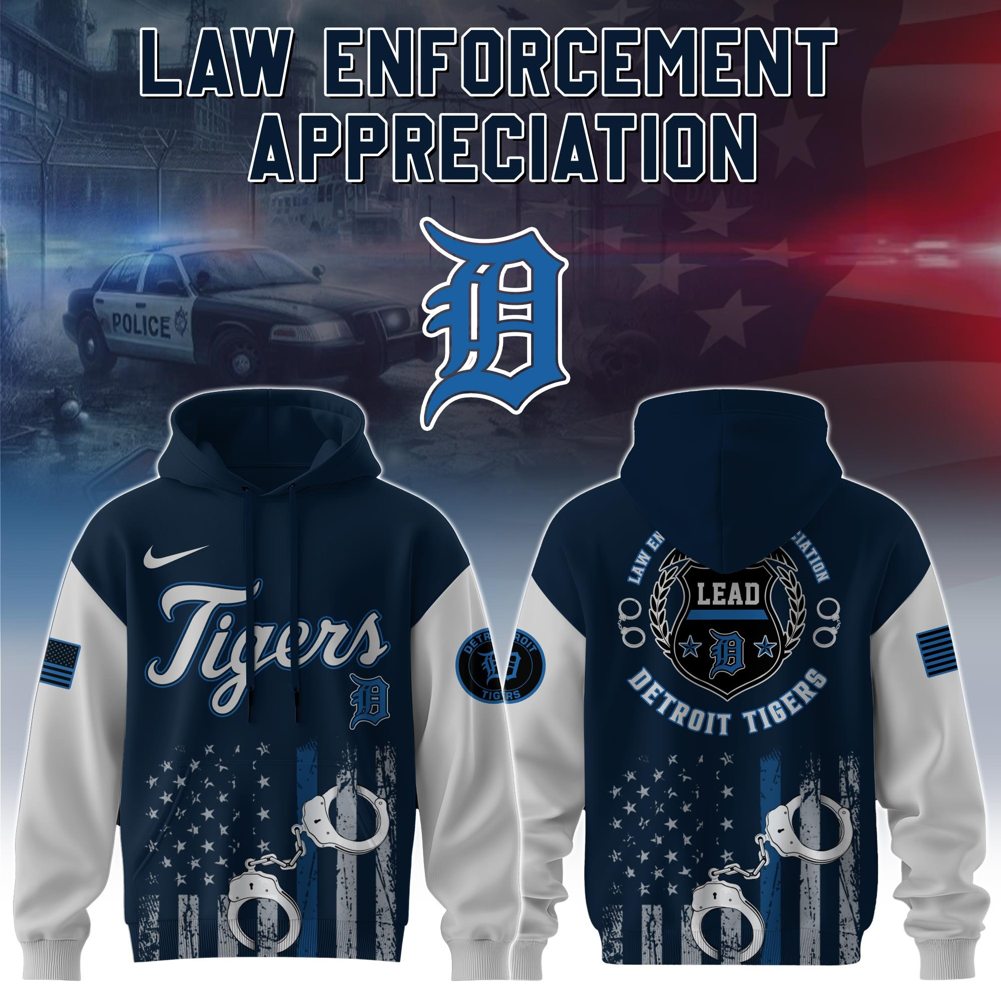 Colorado Rockies MLB Law Enforcement Appreciation Day Hoodie Thin Blue Line Gifts For Fans