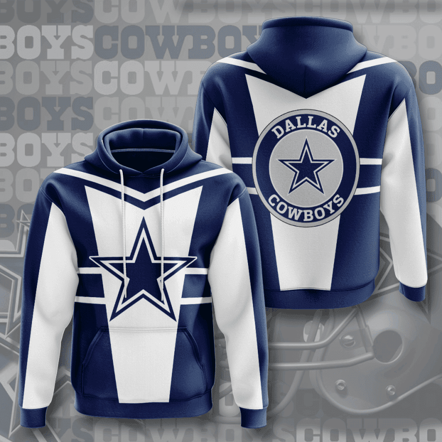 Dallas Cowboys Hoodie Zip Hoodie Version 1489