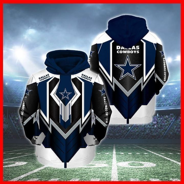 Dallas Cowboys Hoodie Zip Hoodie Version 1501