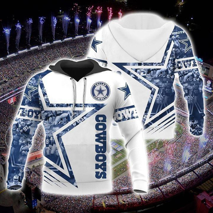 Dallas Cowboys Hoodie Zip Hoodie Version 1961