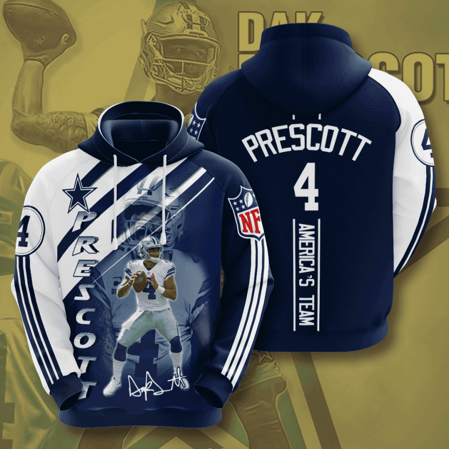 Dallas Cowboys Hoodie Zip Hoodie Version 2537