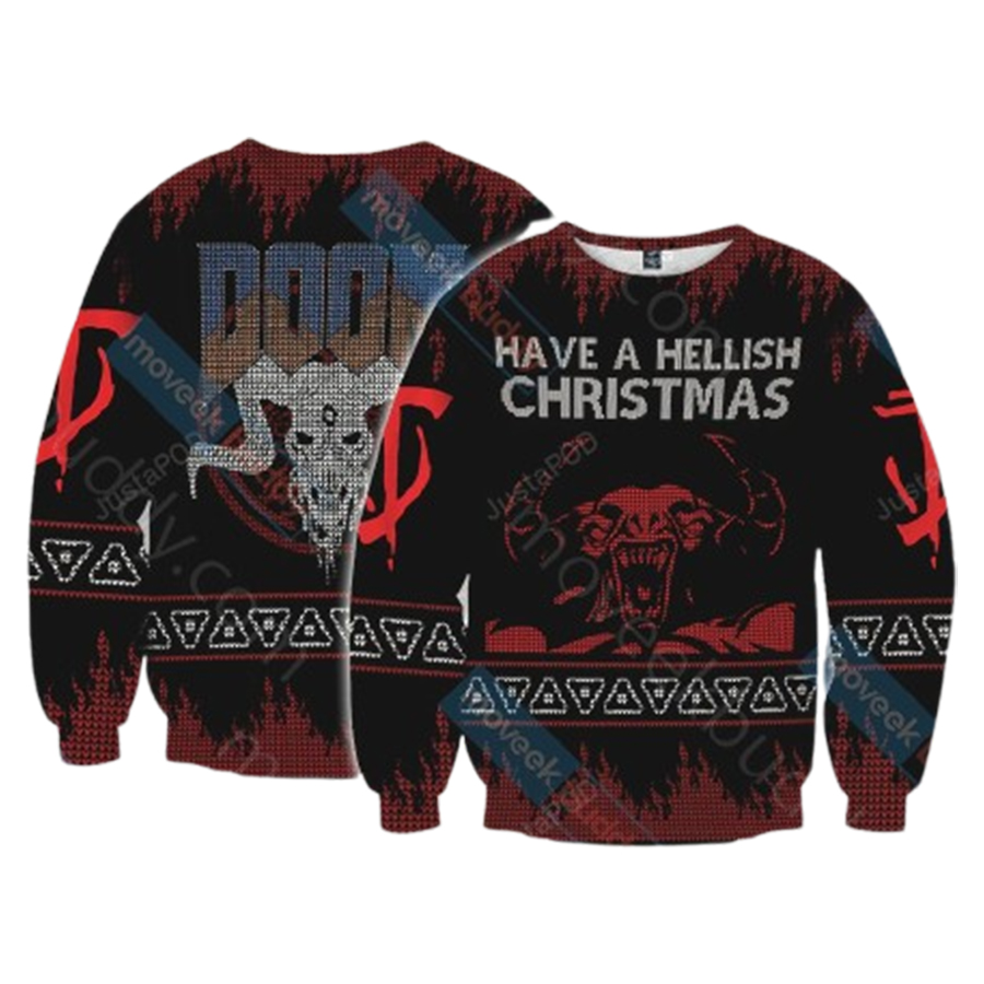 Doom Ugly Christmas Sweater