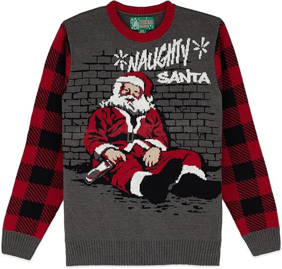 Drunk Santa Ugly Christmas Sweater