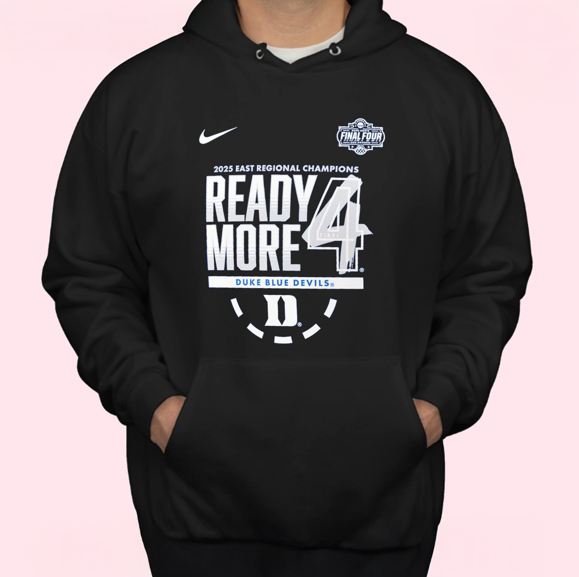 Duke Blue Devils Ready More Final Four 2025 NCAA Mens Basketball Hoodie