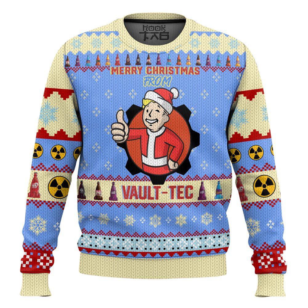 Fallout Merry Christmas From Vault-Tec Ugly Sweater