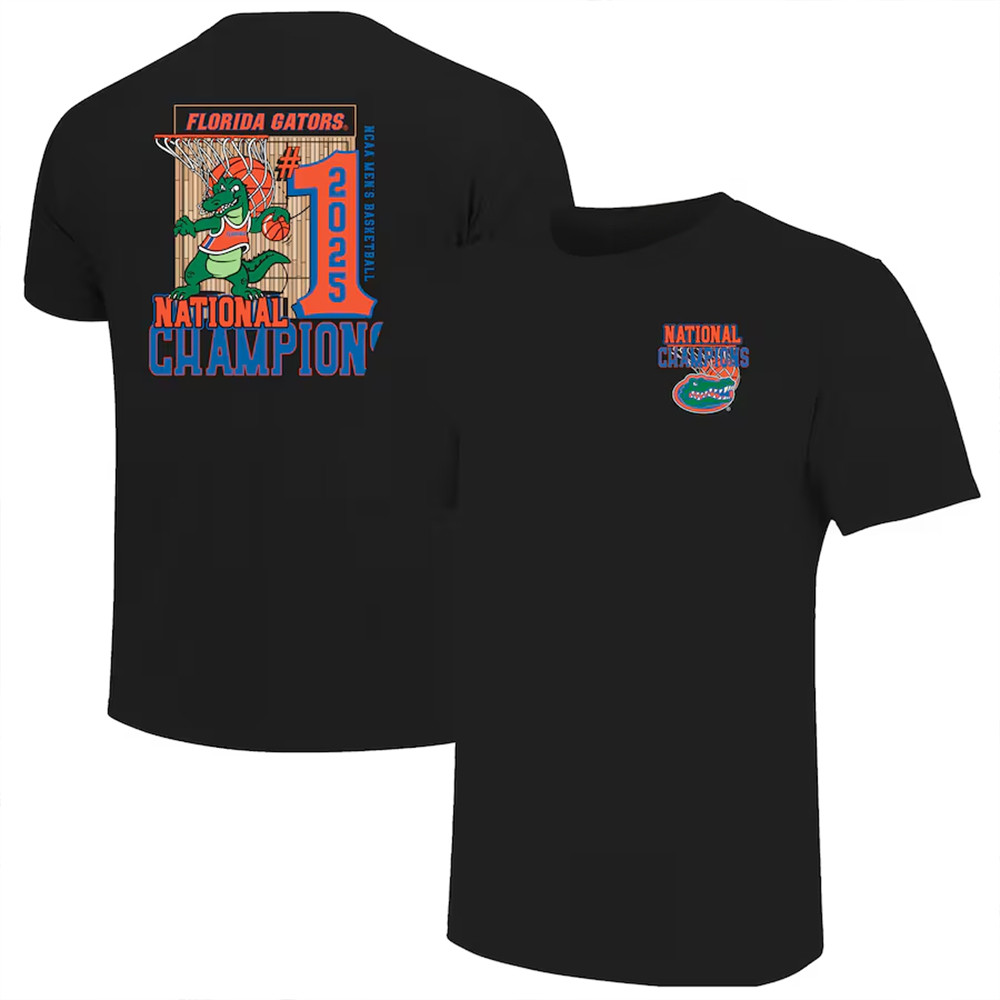 Florida Gators 2025 NCAA Mens Basketball National Champions T-Shirt Gifts For Husband