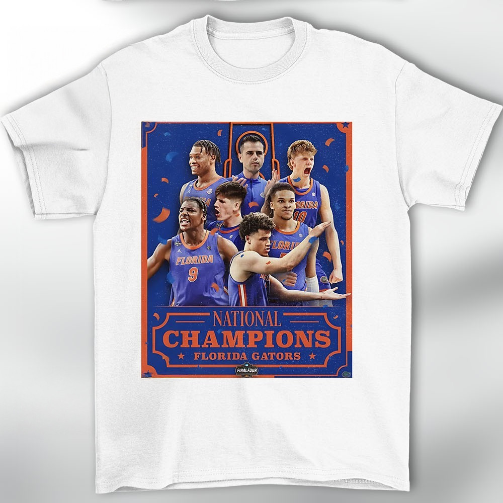 Florida Gators Mens Basketball Team Are NCAA National Champions shirt Gifts For Dudes