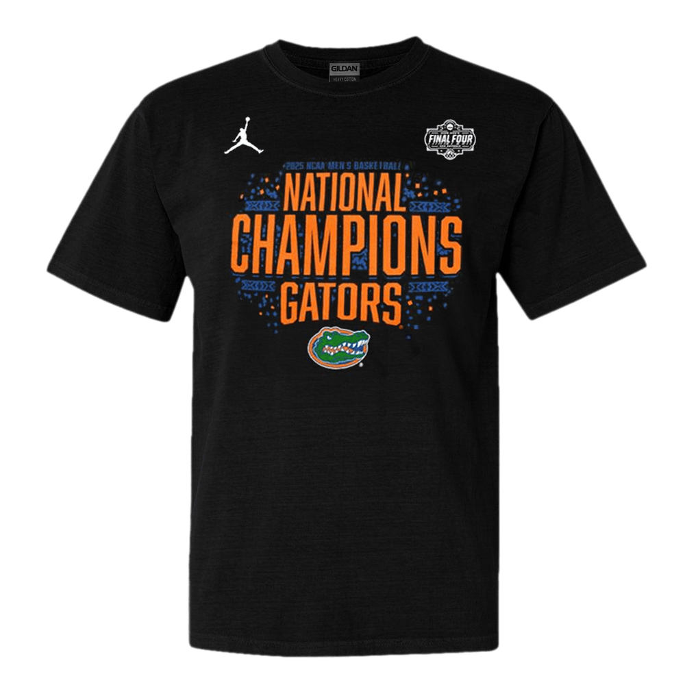 Florida Gators NCAA Mens Basketball National Champions Final Four 2025 Shirt Fathers Day Gifts