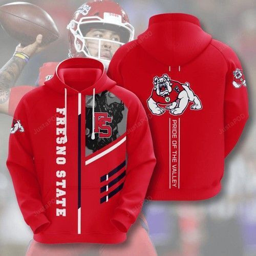 Fresno State Bulldogs Ncaa Hoodie Zip Hoodie