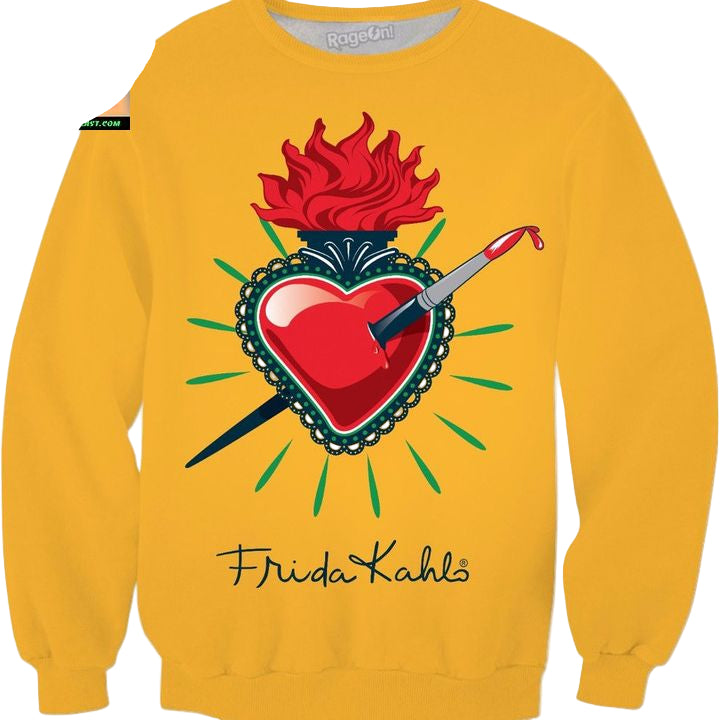 Frida Kahlo Pierced Heart Sweater