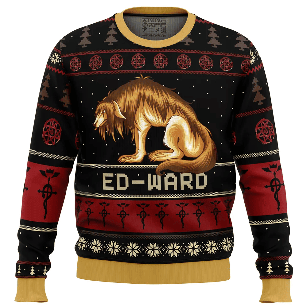 Fullmetal Alchemist Chimera Ugly Christmas Sweater