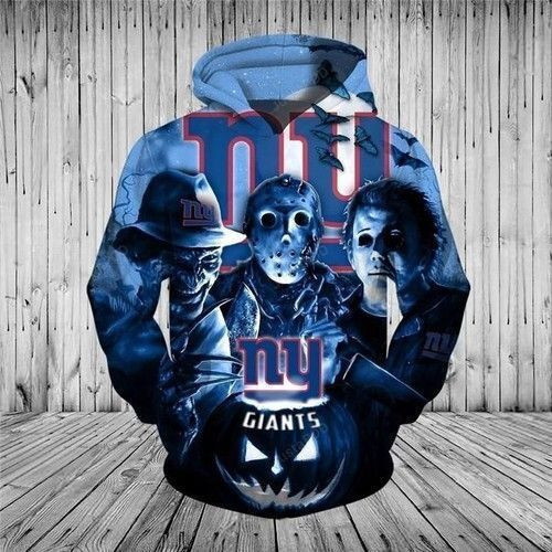 Halloween Horror Night New York Giants Hoodie Zip Hoodie