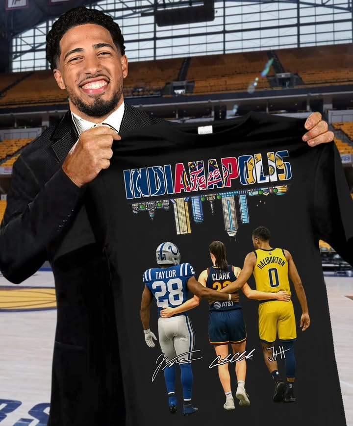 Indianapolis Colts Signatures T-Shirt Fathers Day Presents For Football Fans