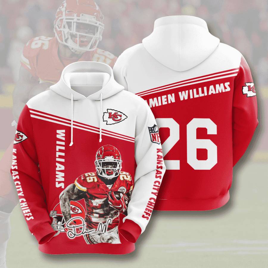 Kansas City Chiefs Hoodie Zip Hoodie Version 708