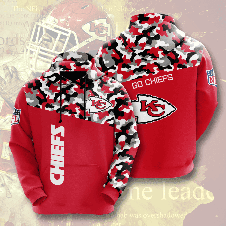 Kansas City Chiefs Hoodie Zip Hoodie Version 728