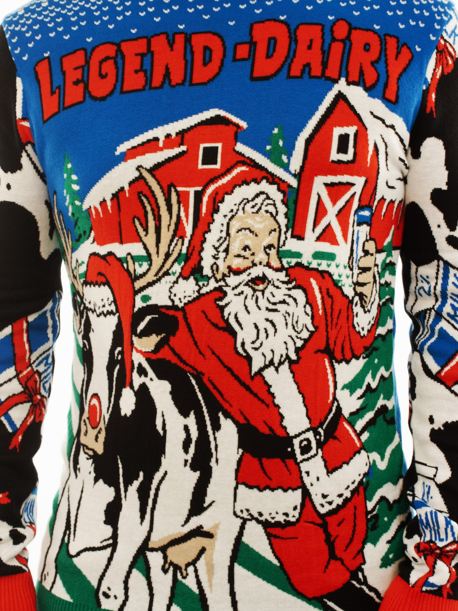 Legend-Dairy Ugly Christmas Sweater