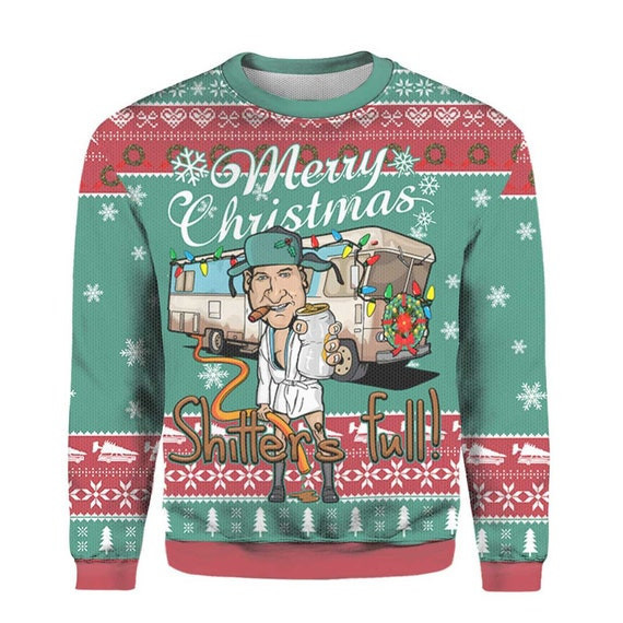 Merry Christmas Shitters Full Ugly Christmas Sweater