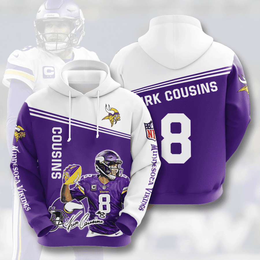 Minnesota Vikings Hoodie Zip Hoodie Version 1691