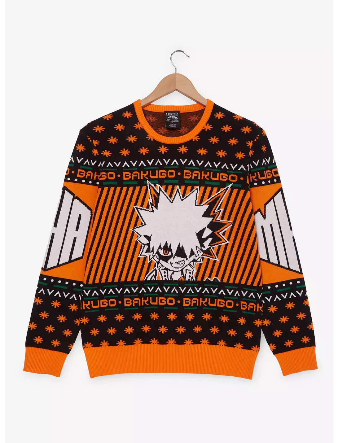 My Hero Academia Bakugo Holiday Ugly Christmas Sweater