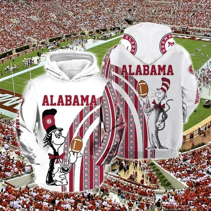 Ncaa- Alabama Crimson Tide Hoodie Zip Hoodie Version 1340