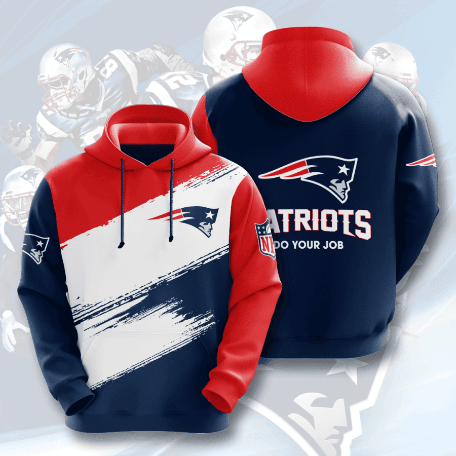 New England Patriots Hoodie Zip Hoodie Version 1303