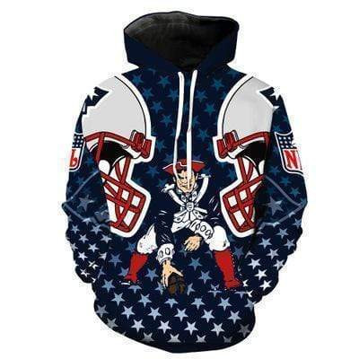 New England Patriots Hoodie Zip Hoodie Version 1383