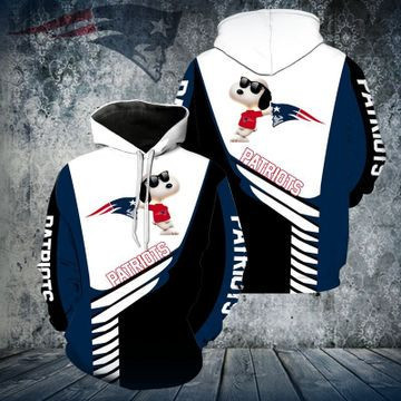 New England Patriots Hoodie Zip Hoodie Version 1402