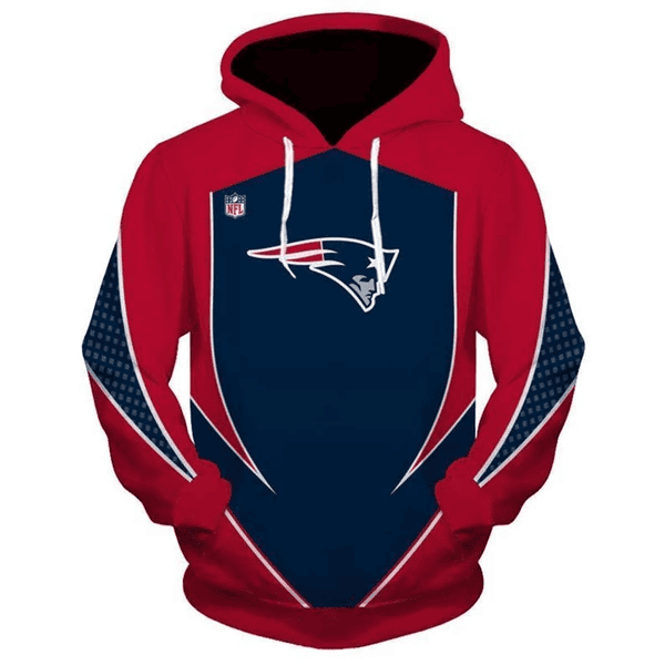 New England Patriots Hoodie Zip Hoodie Version 1602