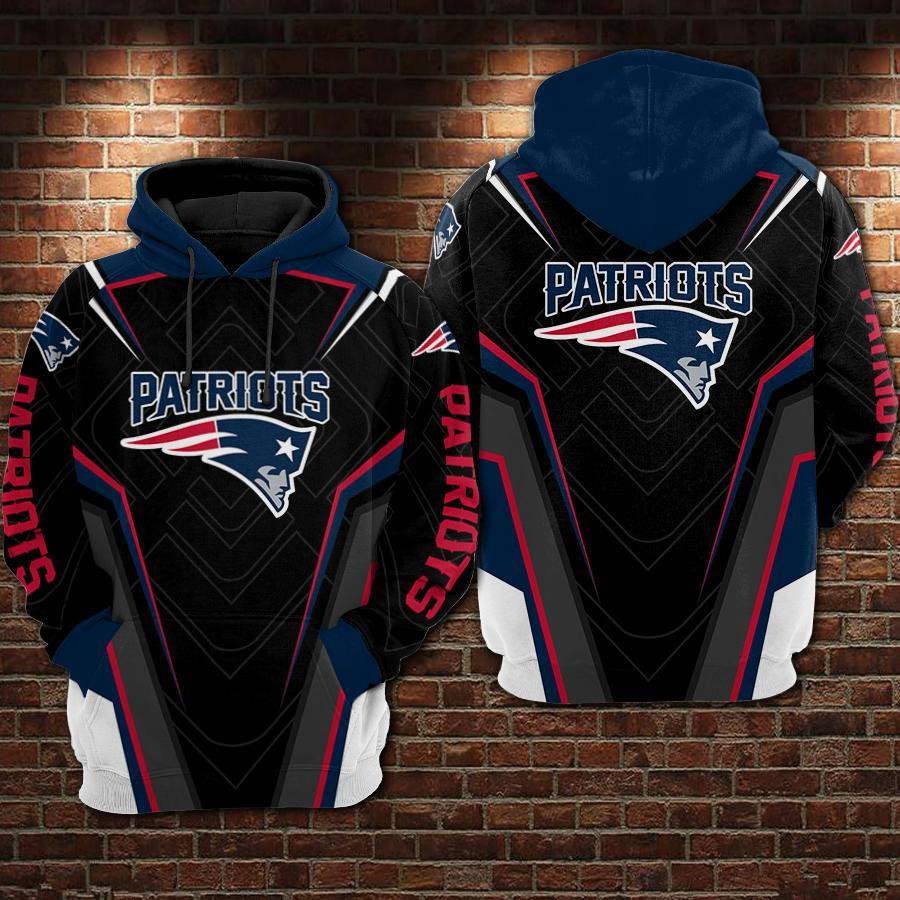 New England Patriots Hoodie Zip Hoodie Version 1611