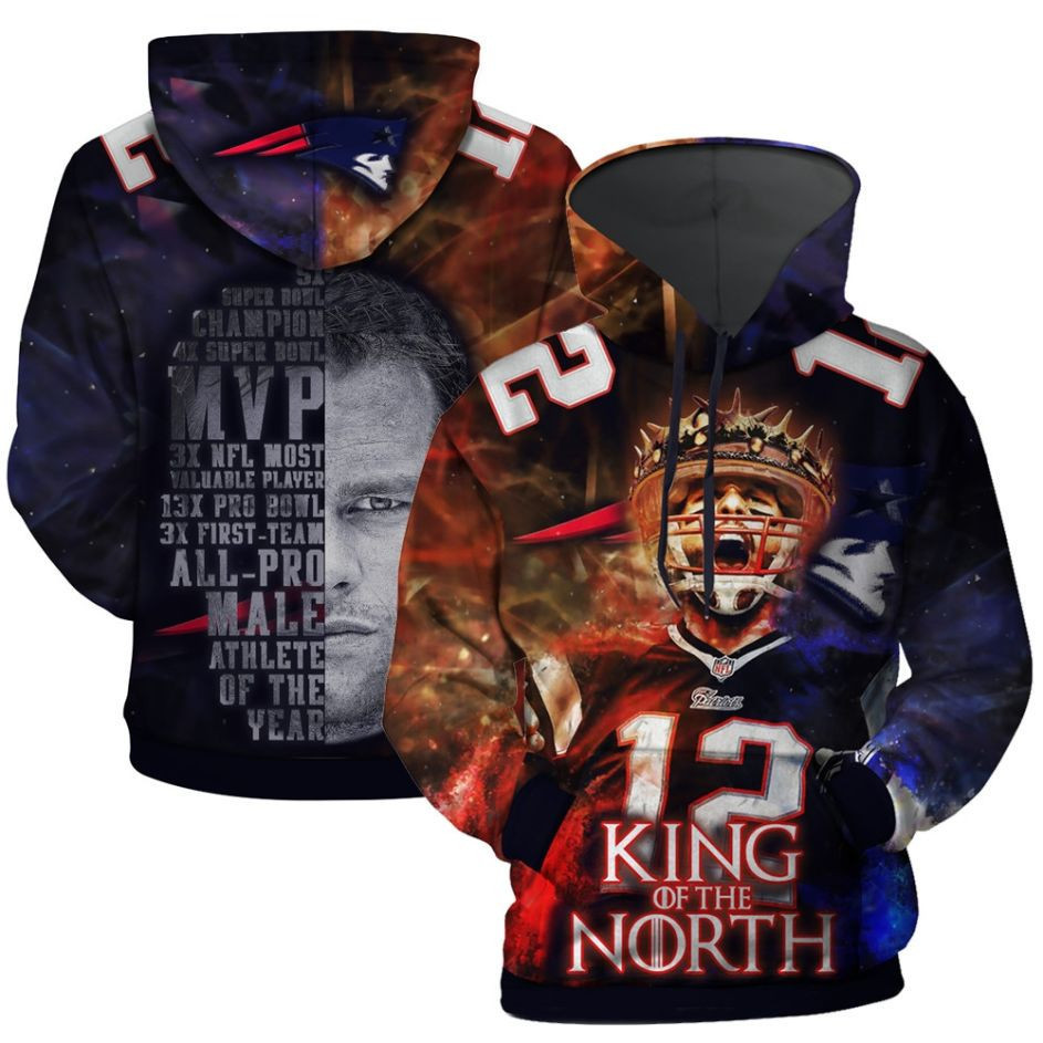 New England Patriots Hoodie Zip Hoodie Version 1624