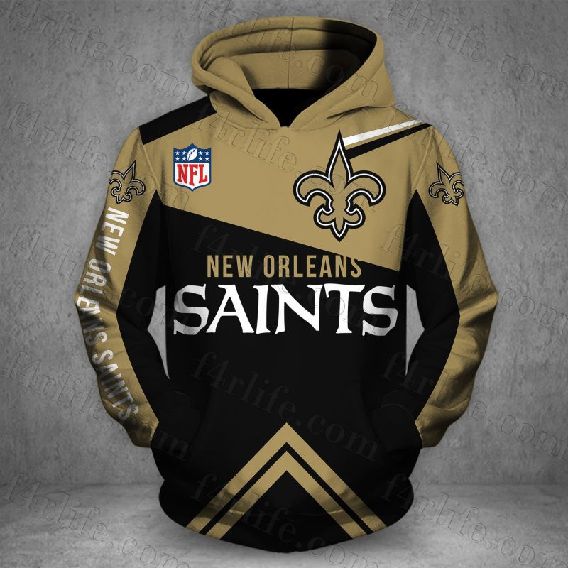 New Orleans Saints Hoodie Zip Hoodie Version 1126