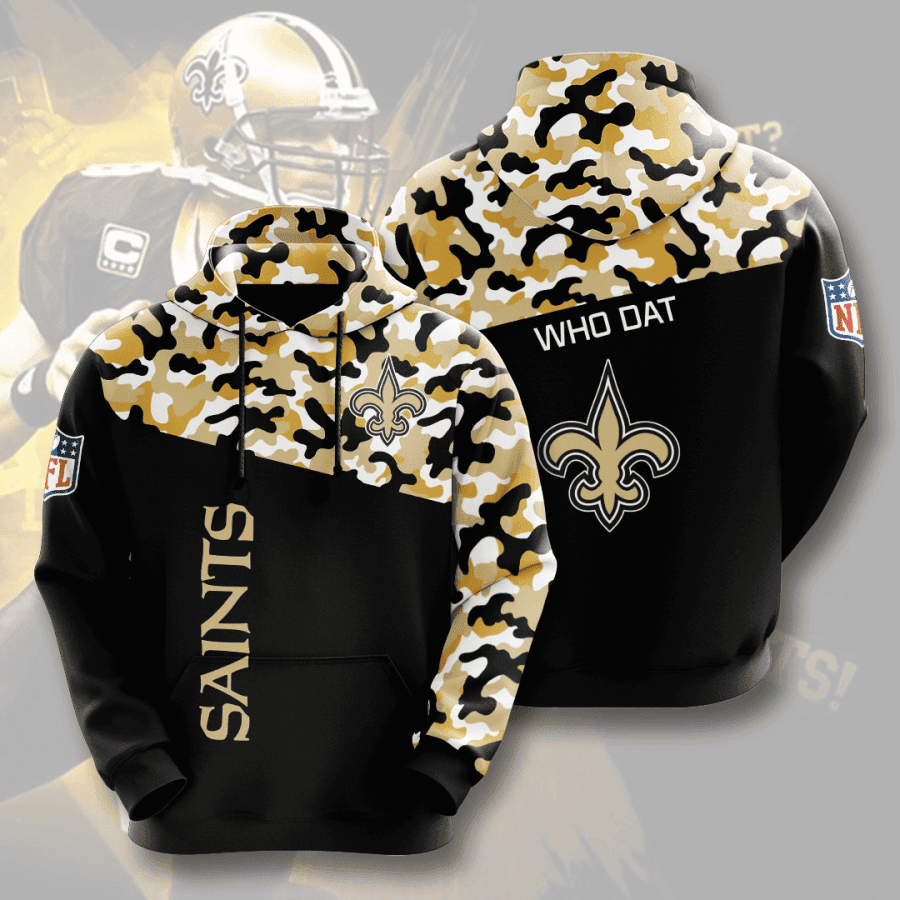 New Orleans Saints Hoodie Zip Hoodie Version 1270