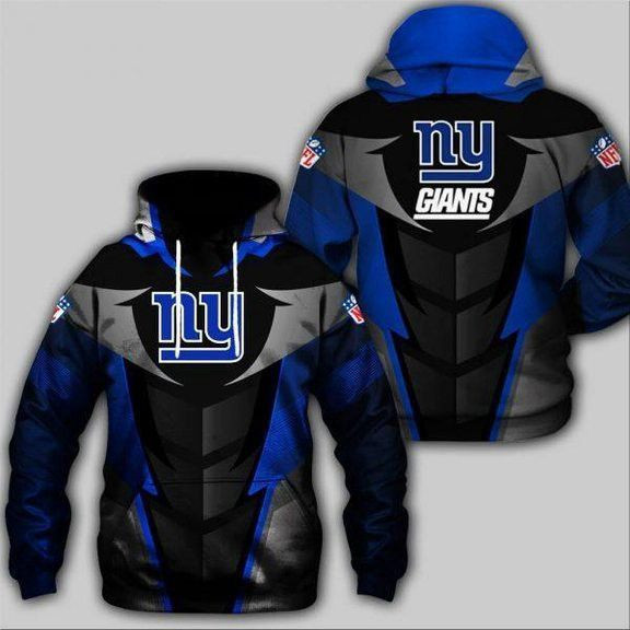 New York Giants Basic NFL Football Team Hoodie Zip Hoodie
