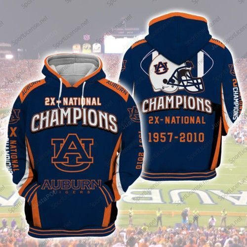 NFL Auburn Tigers Nfl Football Anniversary Hoodie Zip Hoodie Version 2905