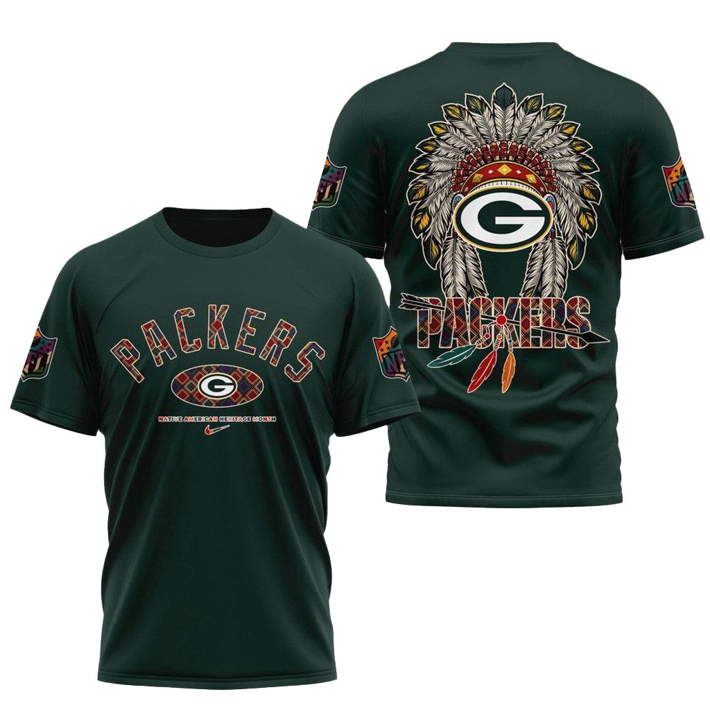 NFL Green Bay Packers Football Native American Heritage Month Shirt Packers Merch