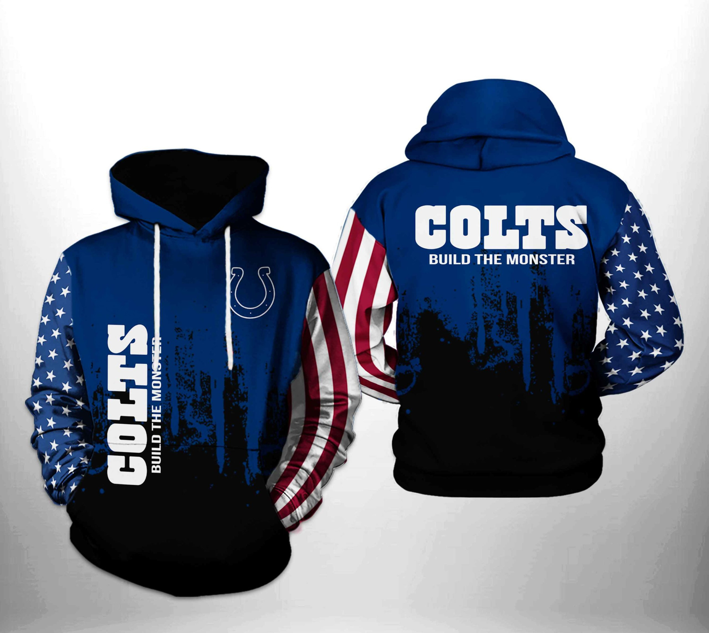 NFL Indianapolis Colts NFL Team US Hoodie Zip Hoodie