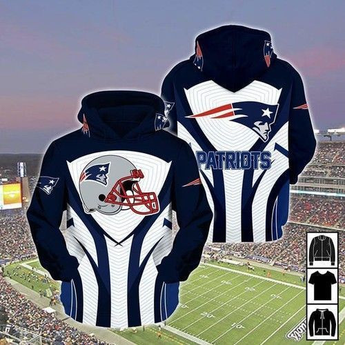 NFL New England Patriots Nfl Fan Hoodie Zip Hoodie