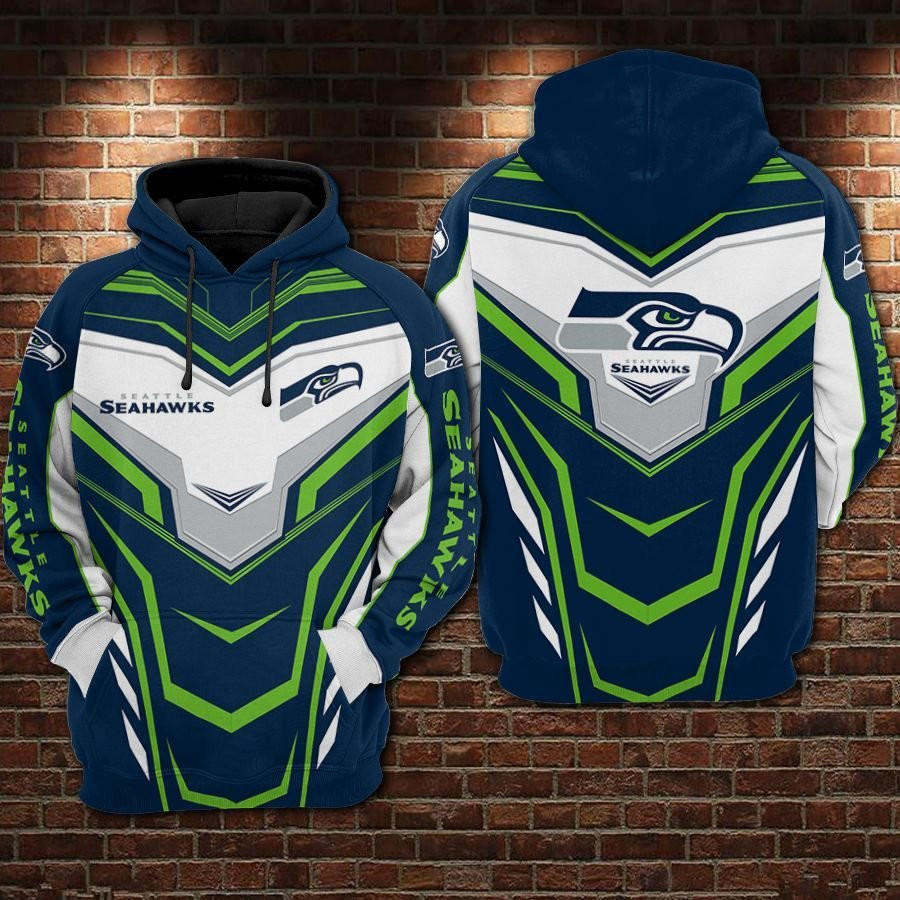 NFL Seattle Seahawks Nfl Football Super Hoodie Zip Hoodie