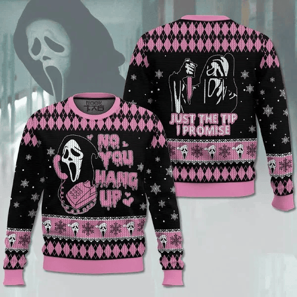 No You Hang Up Ugly Christmas Sweater