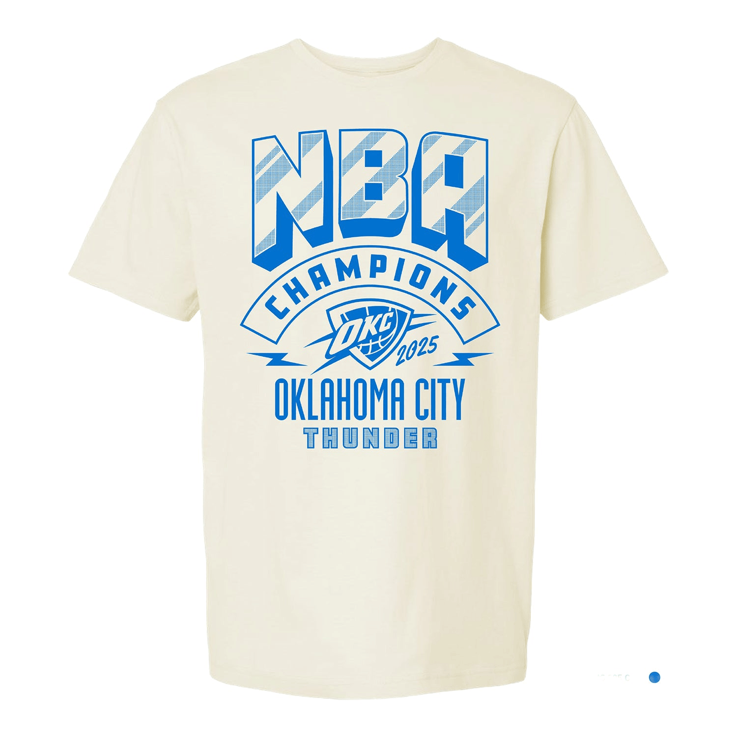 OKC Thunder Championship Shirt White 2025 NBA Champions Merch Gift For Fans