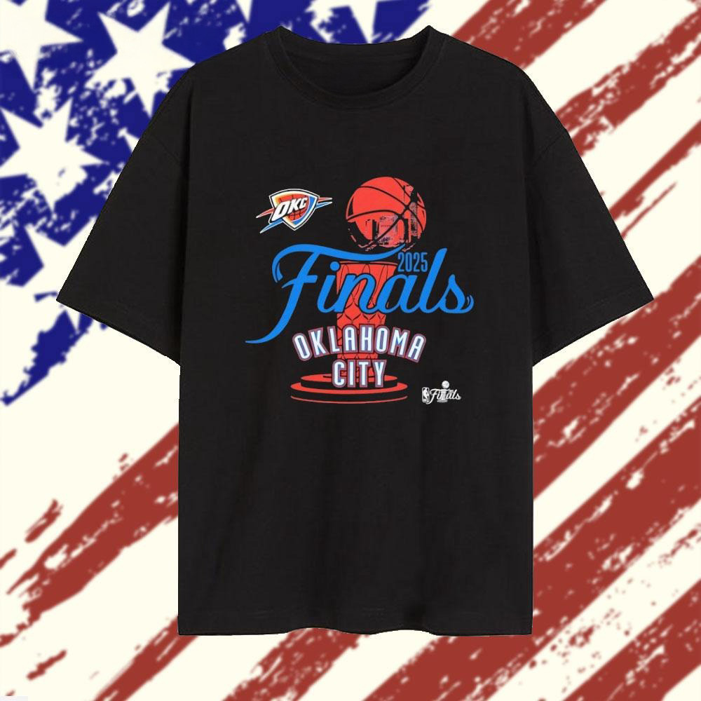 Oklahoma City Thunder 2025 NBA Finals Trophy Cruise T-Shirt OKC Merch Gifts For Fans